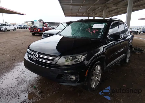 2013 Volkswagen Tiguan Se z USA, uszkodzony, nr VIN WVGAV7AX9DW527057